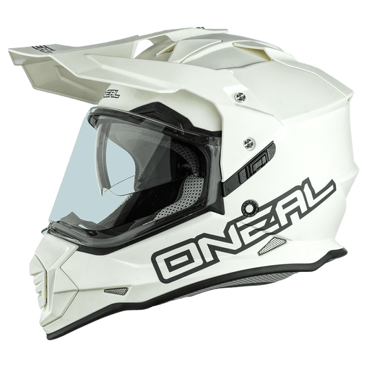 ONEAL 2023 SIERRA ll FLAT HELMET - WHITE CASSONS PTY LTD sold by Cully's Yamaha