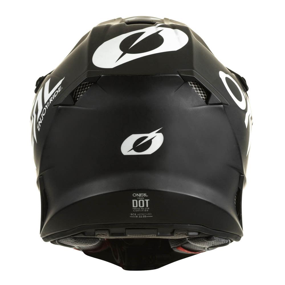 ONEAL 10 SRS ELITE 2022 HELMET - BLACK/WHITE CASSONS PTY LTD sold by Cully's Yamaha