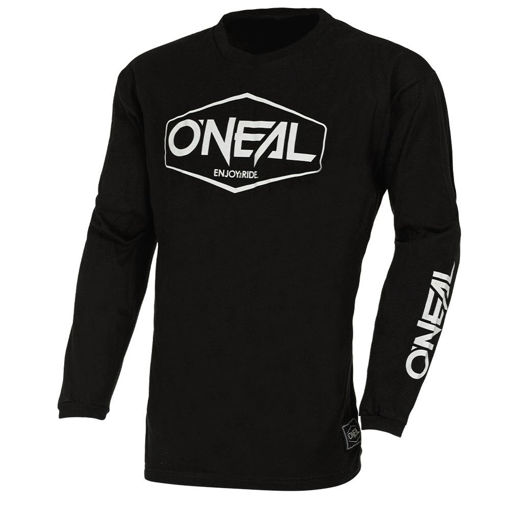 ONEAL ELEMENT HEXX YOUTH COTTON JERSEY - BLACK/WHITE CASSONS PTY LTD sold by Cully's Yamaha