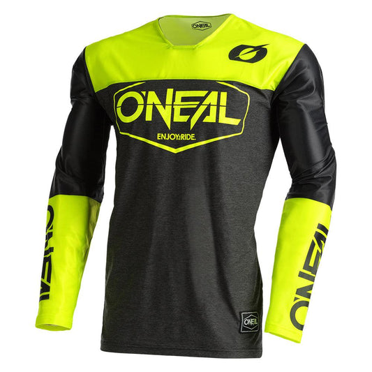 ONEAL MAYHEM HEXX JERSEY - BLACK/YELLOW CASSONS PTY LTD sold by Cully's Yamaha