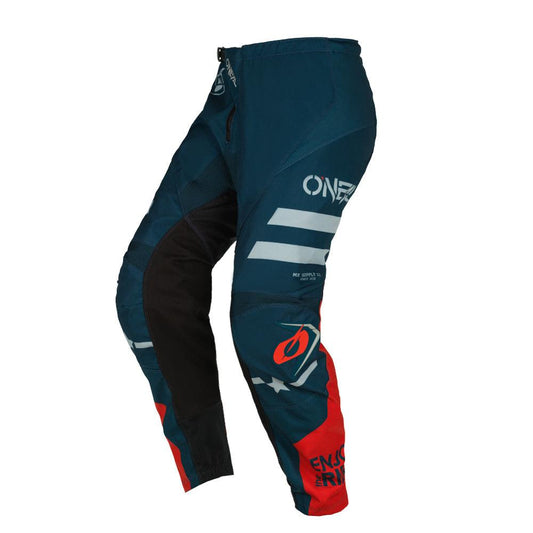 ONEAL ELEMENT SQUADRON PANTS - TEAL/GREY CASSONS PTY LTD sold by Cully's Yamaha
