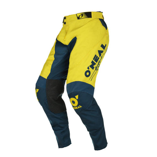ONEAL MAYHEM BULLET PANTS - YELLOW/BLUE CASSONS PTY LTD sold by Cully's Yamaha