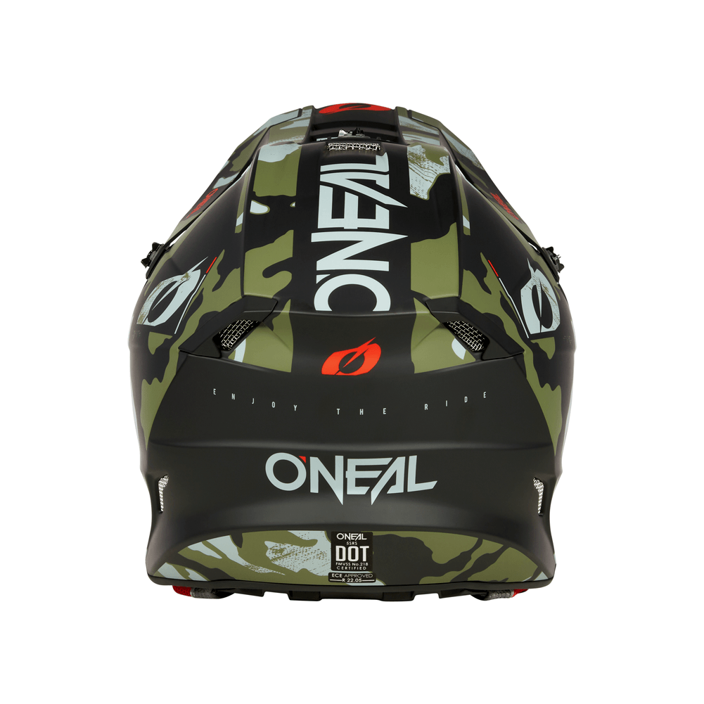 ONEAL 2023 5 SERIES CAMO HELMET - BLACK/GREEN CASSONS PTY LTD sold by Cully's Yamaha