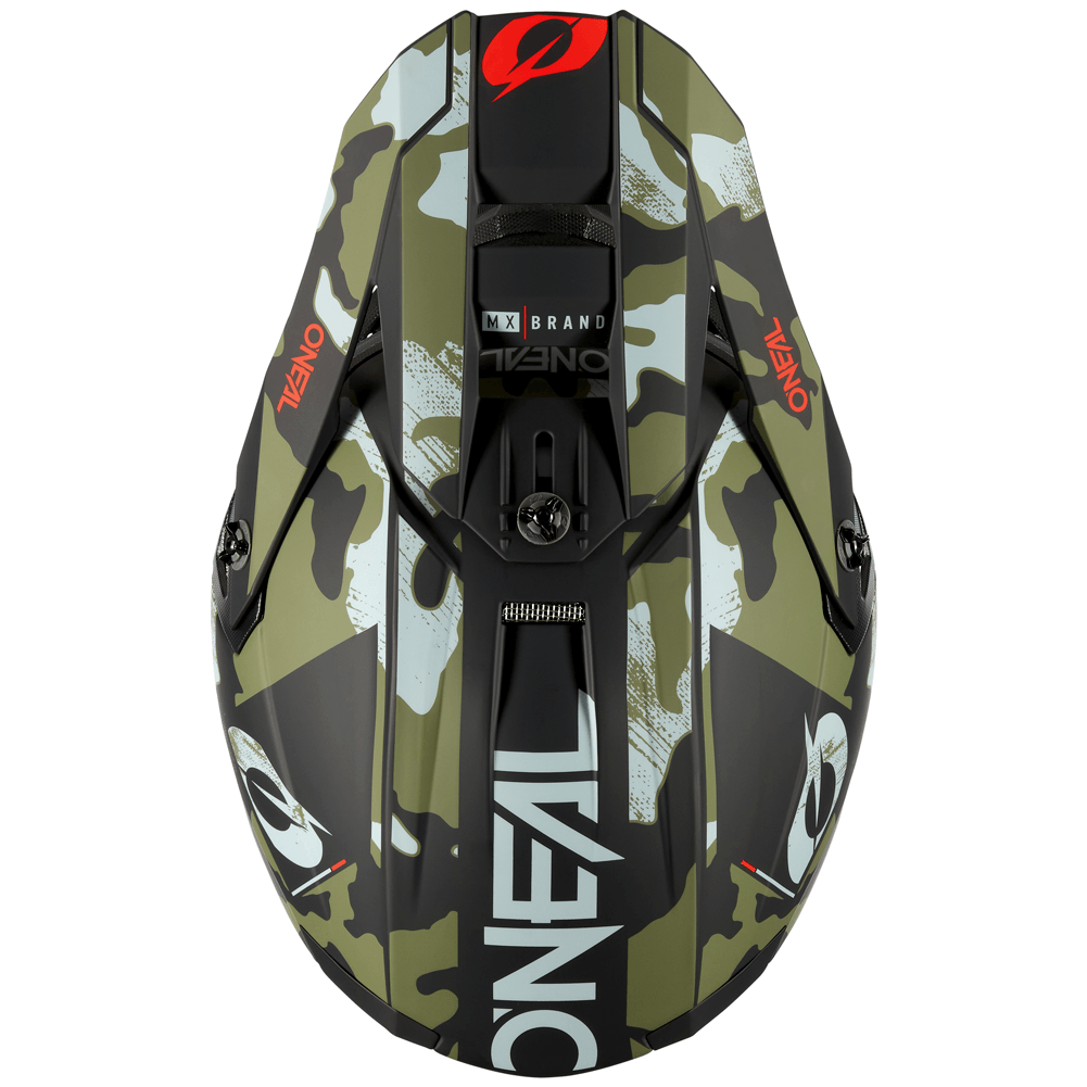 ONEAL 2023 5 SERIES CAMO HELMET - BLACK/GREEN CASSONS PTY LTD sold by Cully's Yamaha