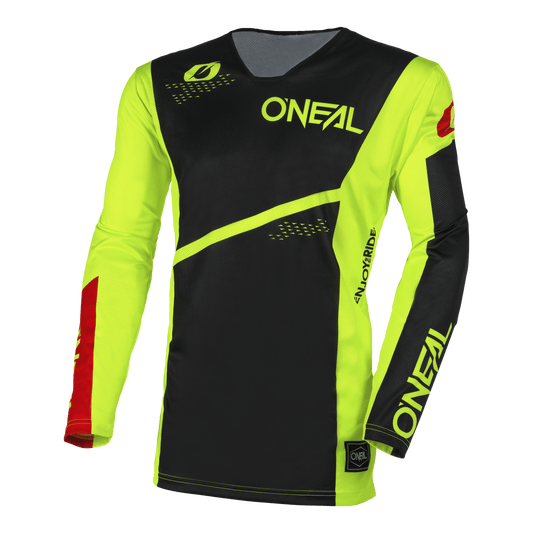 ONEAL 2023 HARDWEAR AIR SLAM JERSEY - BLACK/NEON YELLOW CASSONS PTY LTD sold by Cully's Yamaha