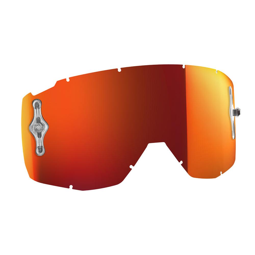 SCOTT PRIMAL/HUSTLE/TYRANT/SPLIT SNG WORKS REPLACEMENT LENS - ORANGE/PURPLE CHROME FICEDA ACCESSORIES sold by Cully's Yamaha