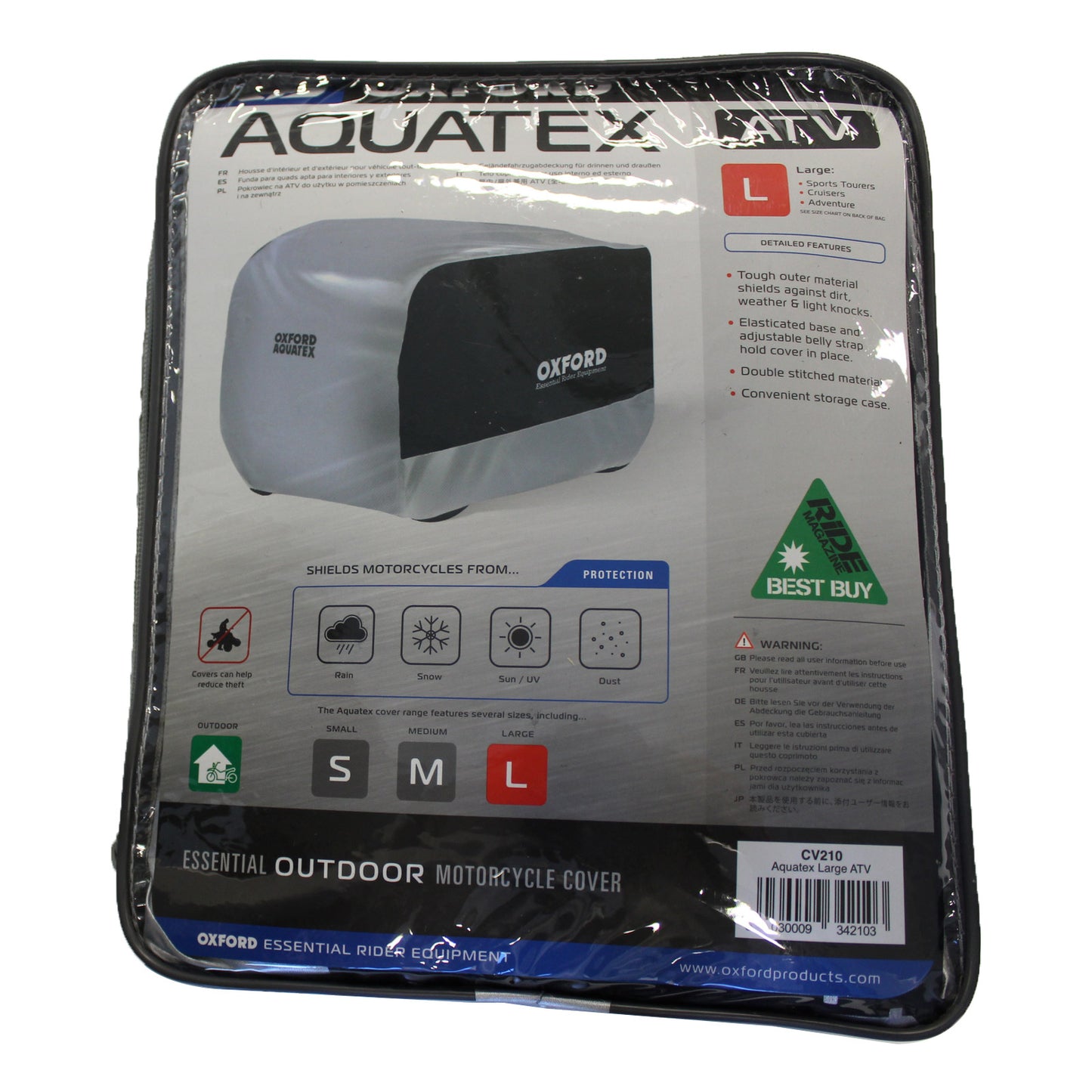 Oxford Aquatex ATV Cover (L)