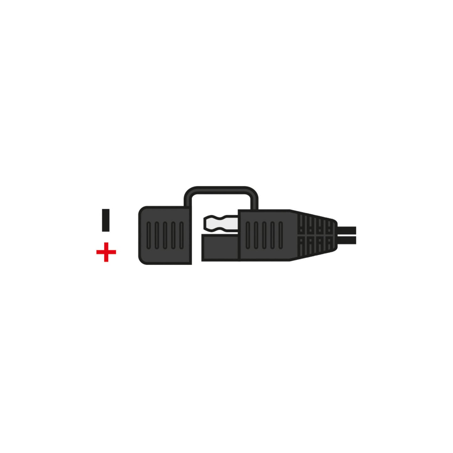 OXFORD BATTERY RING LEADS TO USA/SAE CONNECTOR (0.5MTR LEAD)