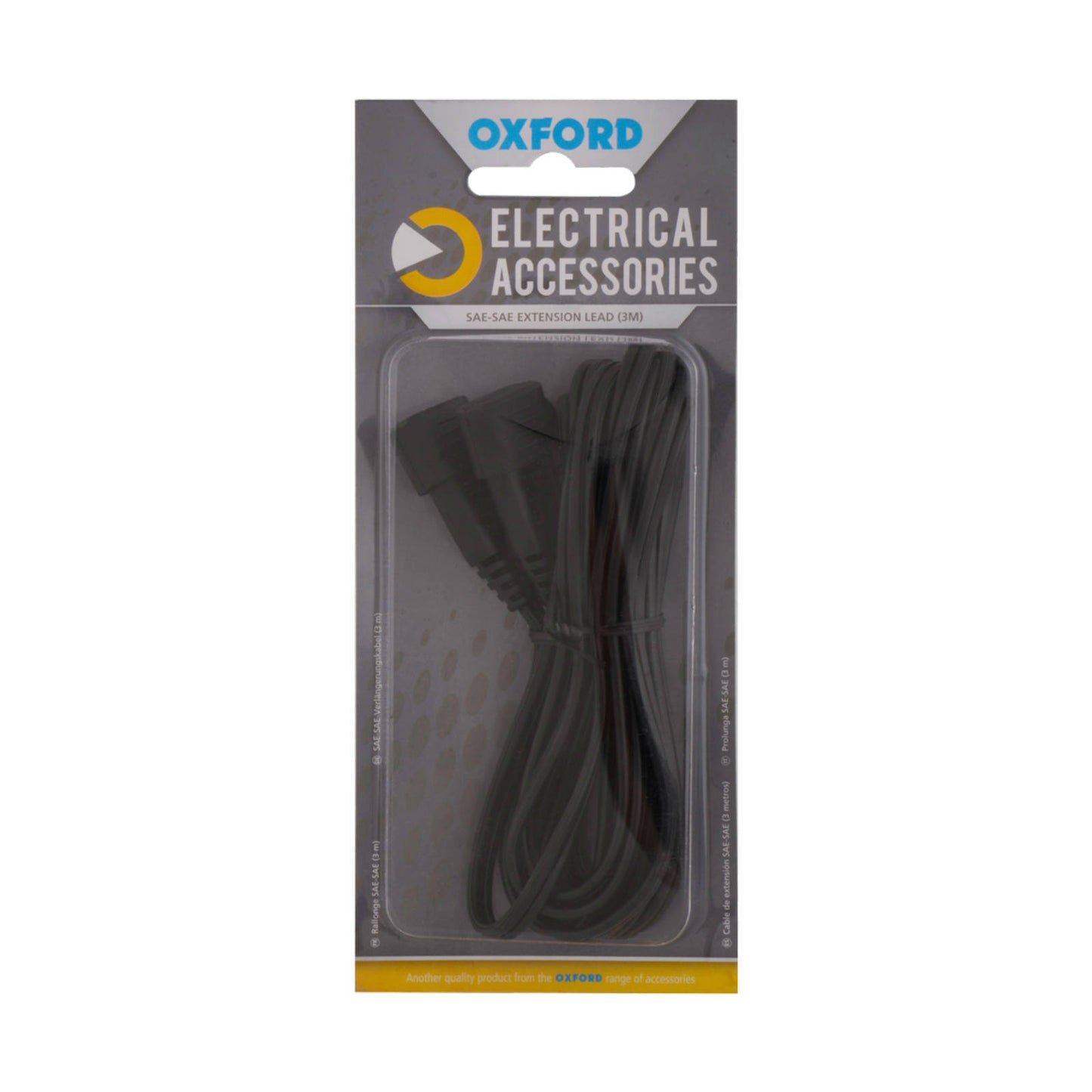 Oxford 3m Extension Lead SAE to SAE Connector