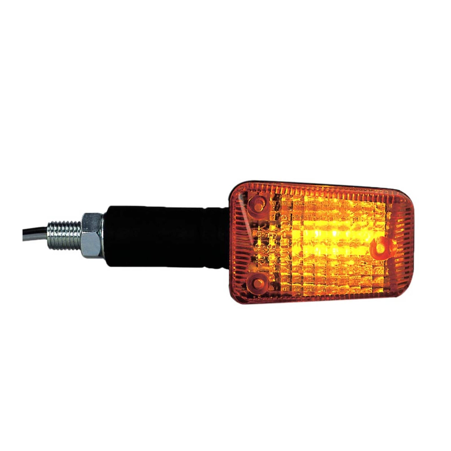Oxford Indicator - Rectangle Short - Black (Pair) LED