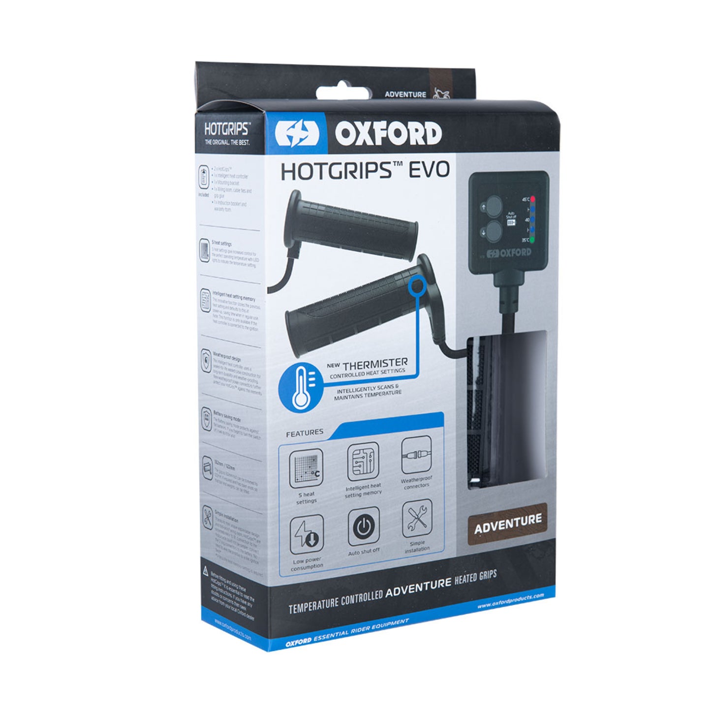Oxford EVO HotGrips® ATV - V9 Dual Thermister Switch