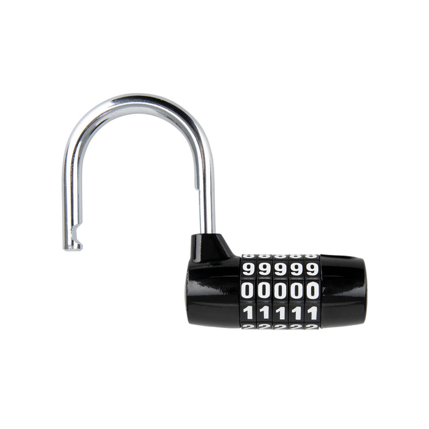 Oxford 5-Digit Combination Padlock - Black