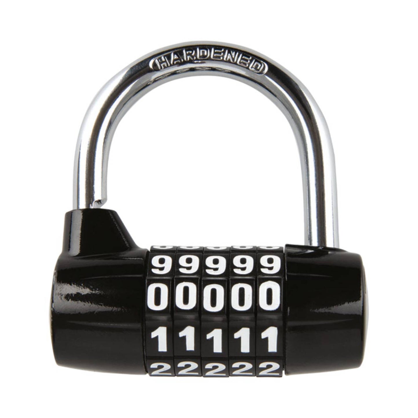 Oxford 5-Digit Combination Padlock - Black