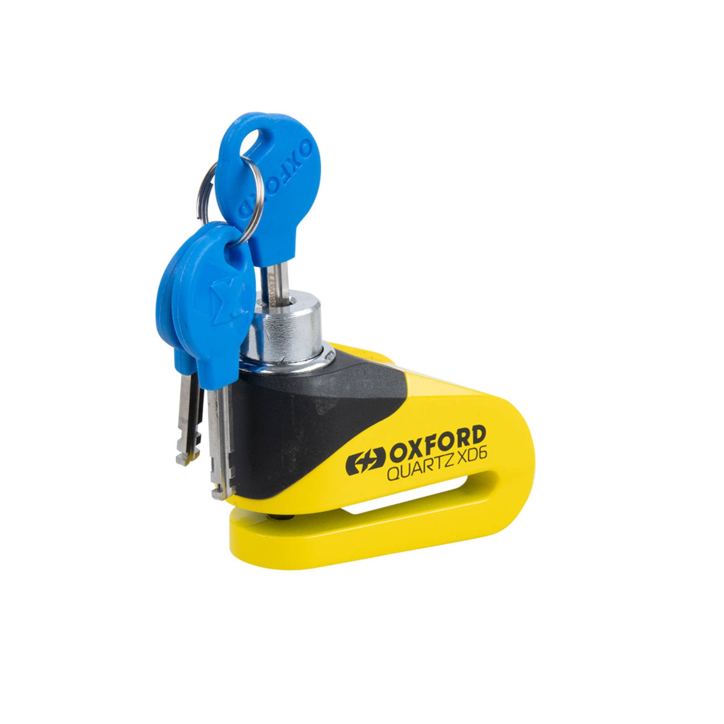 Oxford Quartz XD6 Disc Lock - Yellow / Black