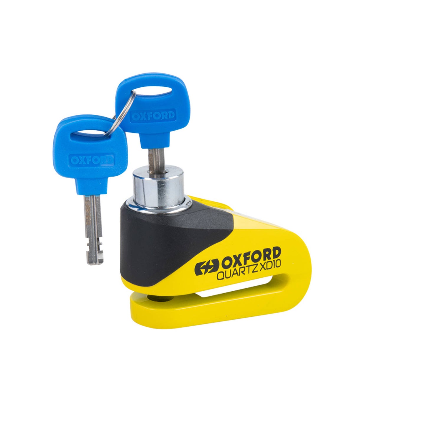 Oxford Quartz XD10 Disc Lock - Yellow / Black