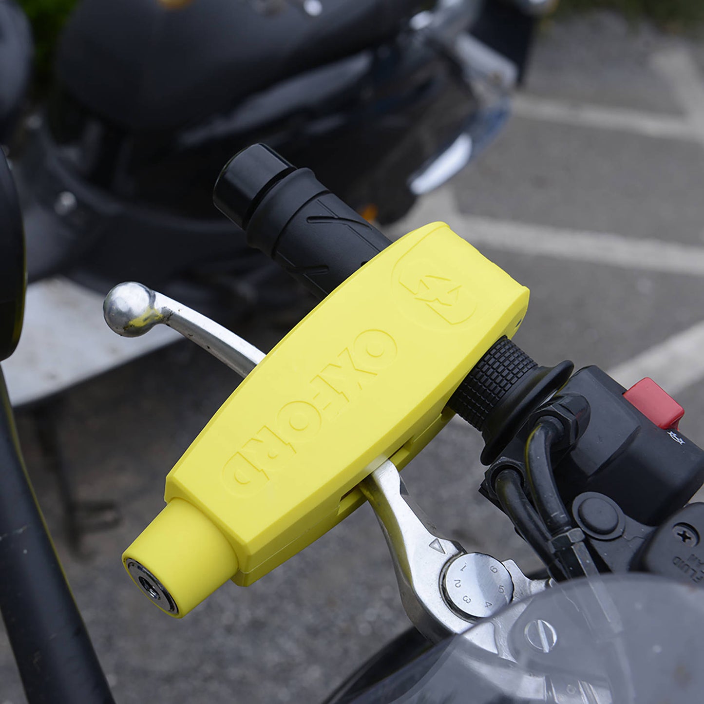 Oxford Lever Lock- Yellow