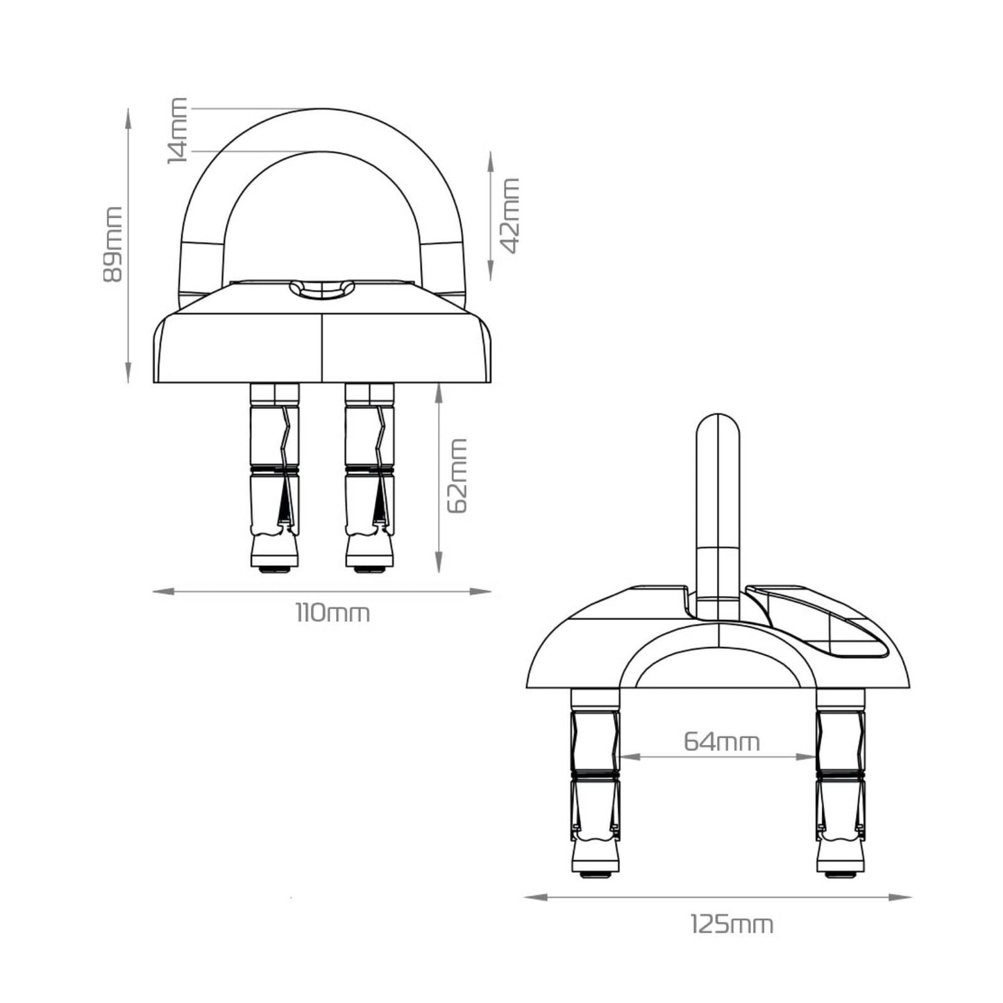 OXFORD ANCHOR FLAT - GROUND & WALL OXFORD ANCHOR KIT
