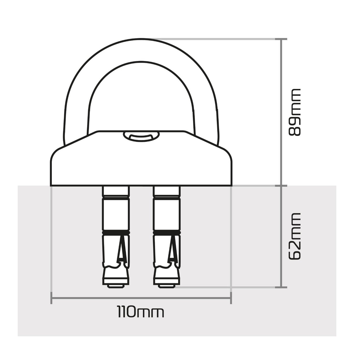 OXFORDTASK FORCE- GROUND & WALL ANCHOR KIT