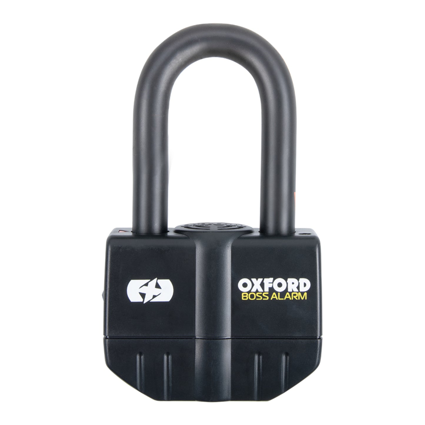Oxford Boss Alarm 16mm Padlock - Black (Unpackaged)
