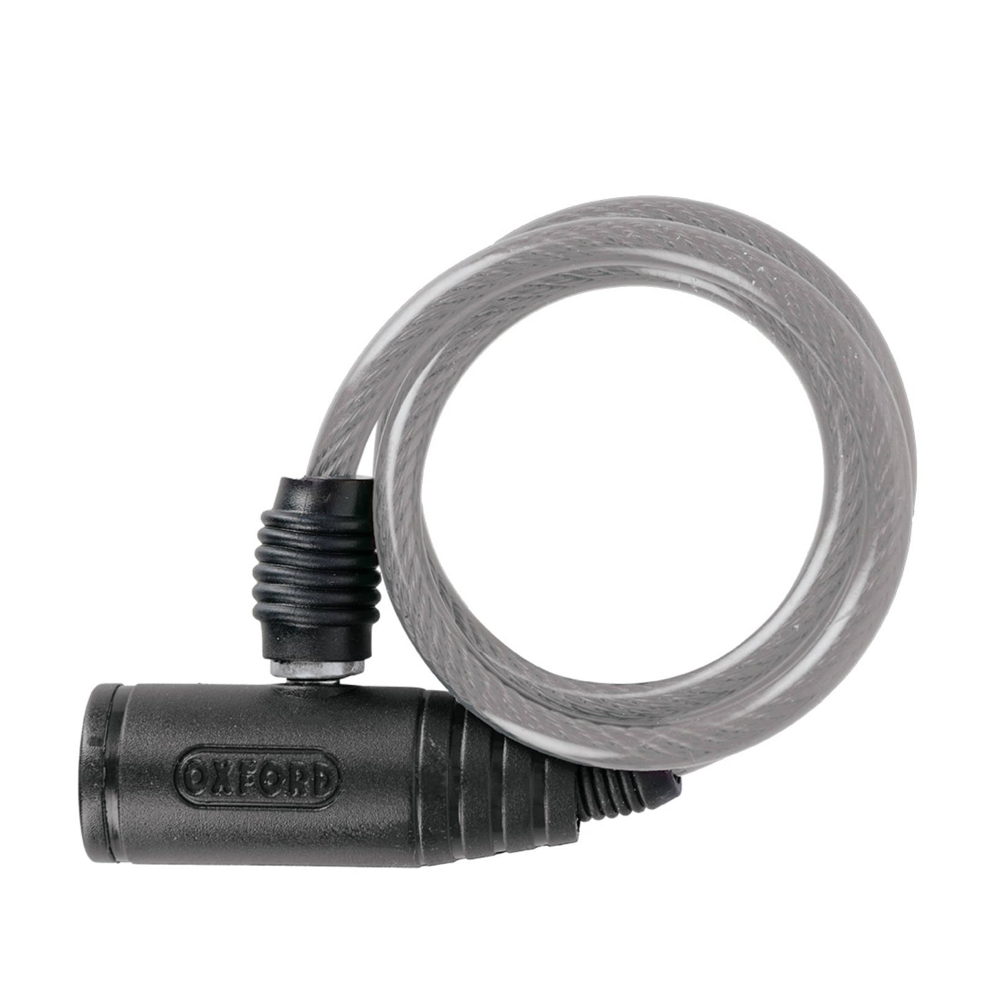 Oxford Bumper Cable Lock 6mm X 600mm - Clear