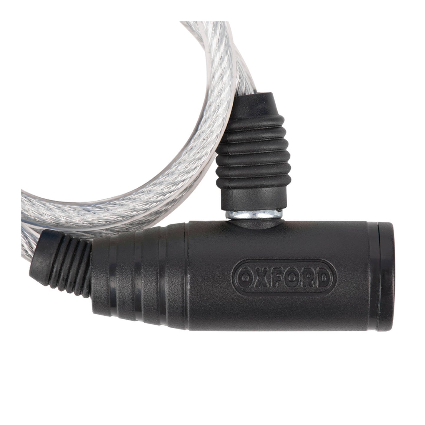 Oxford Bumper Cable Lock 6mm X 600mm - Clear