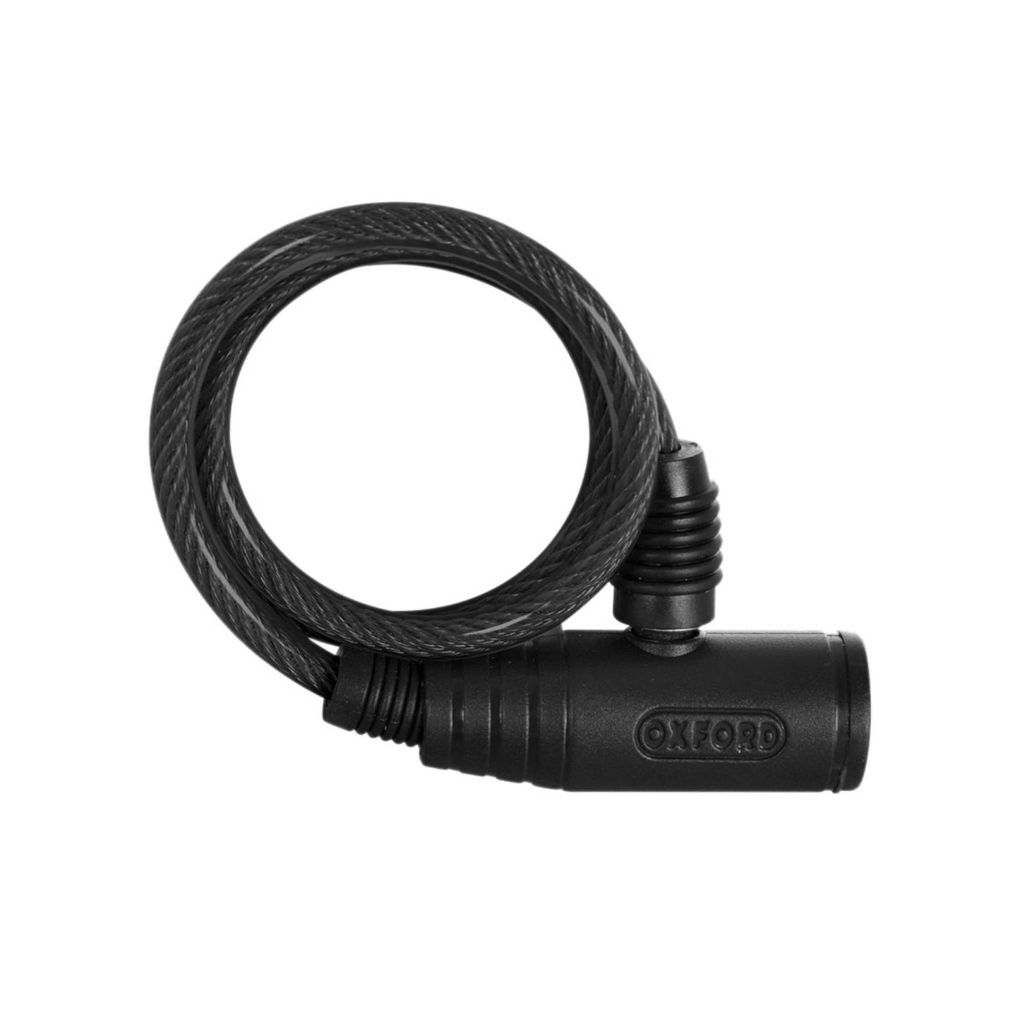 Oxford Bumper Cable Lock Smoke 6mm X 600mm