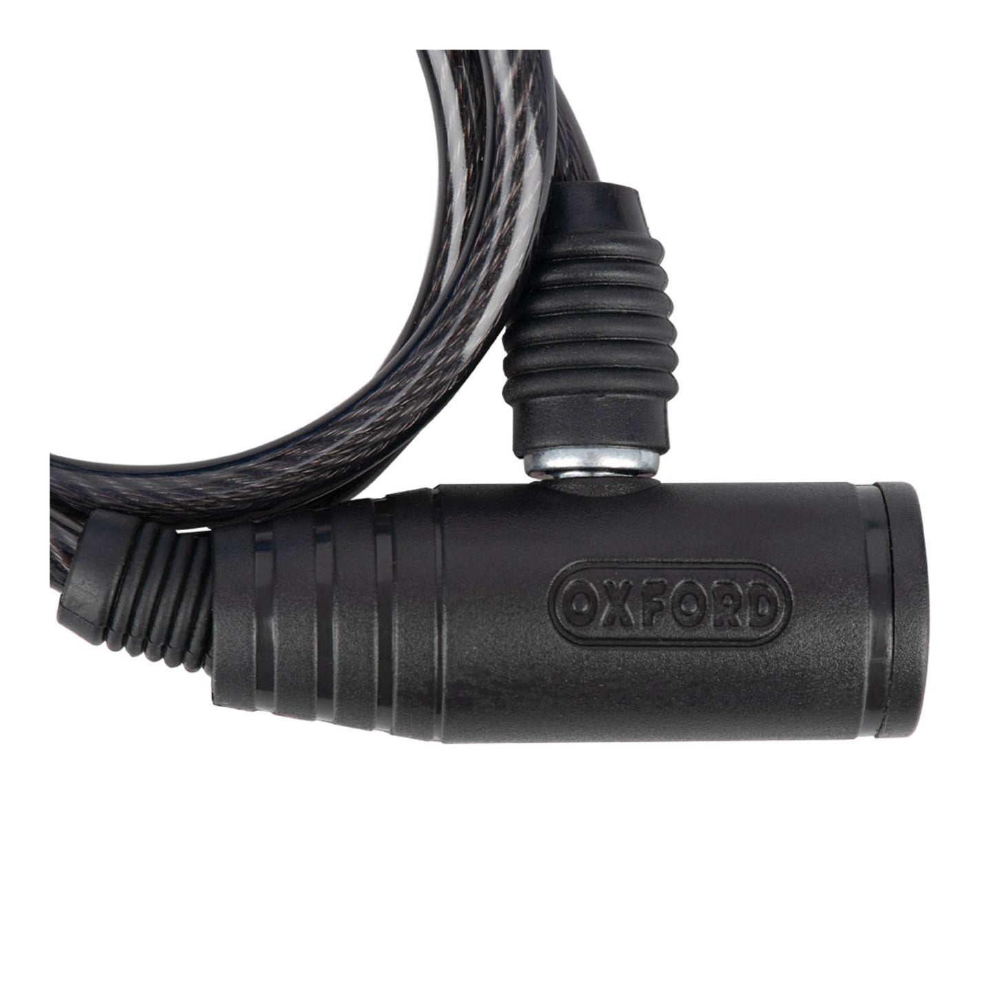 Oxford Bumper Cable Lock Smoke 6mm X 600mm