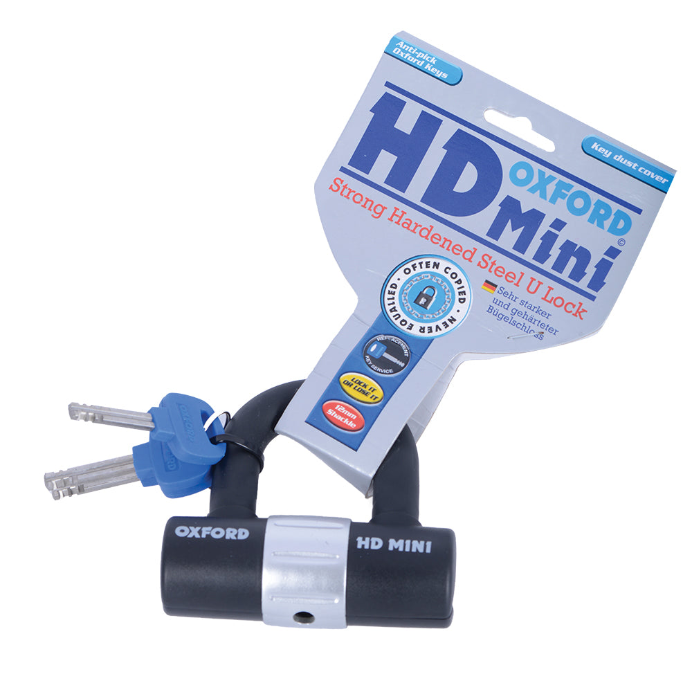 Oxford Shackle Lock Heavy Duty Mini 14mm