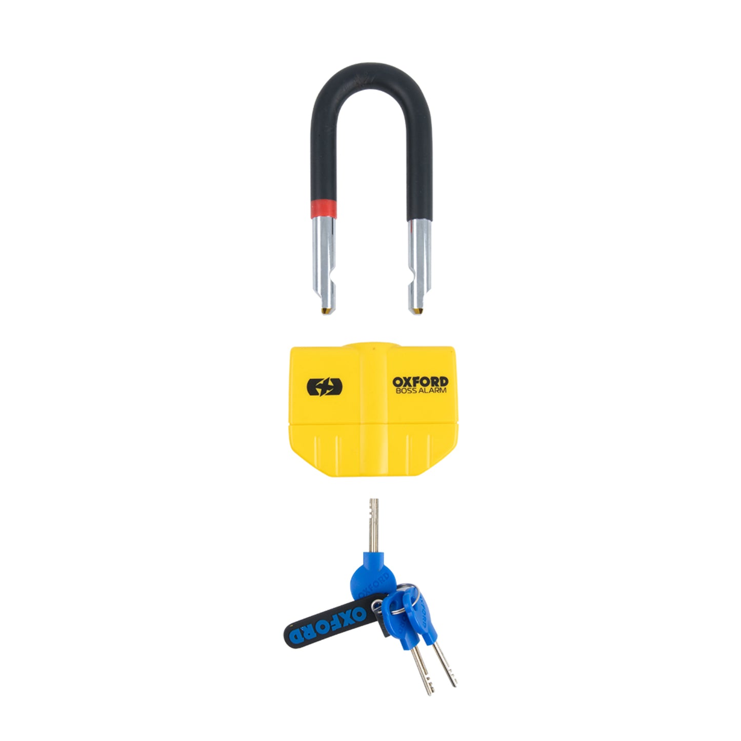 Oxford Disc Lock Alarm Boss 14mm - Yellow