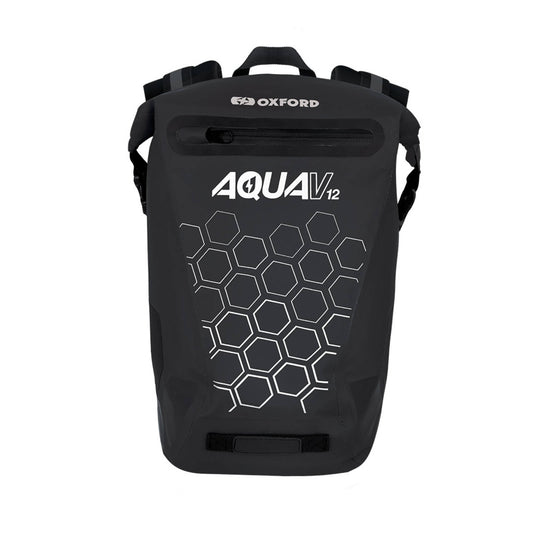 Oxford Aqua V 12 Backpack - Black