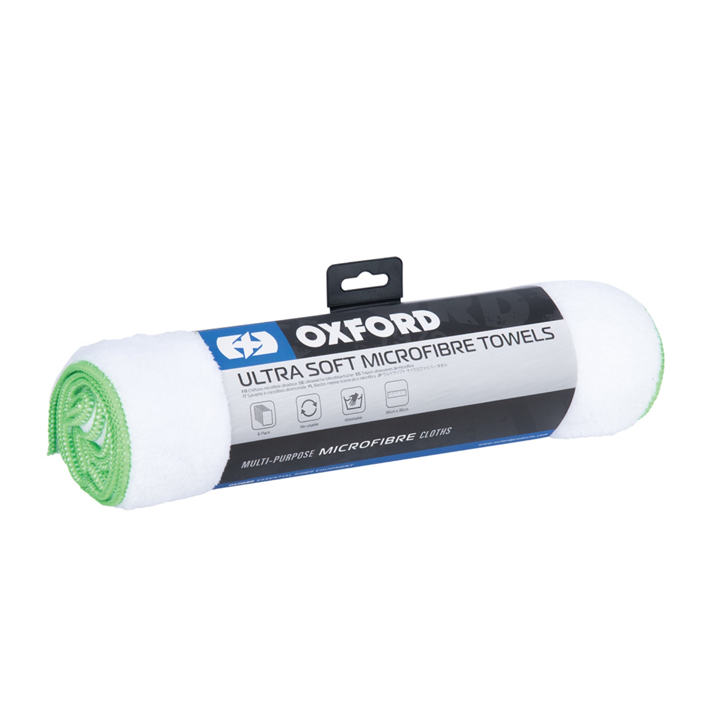 Oxford Ultra Soft Microfibre Towels - Pack Of 6