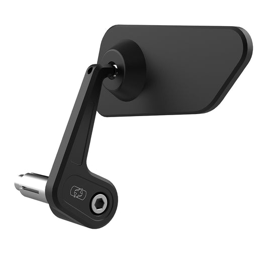 Oxford Horizon Billet Alloy Bar End Mirror Left - Black