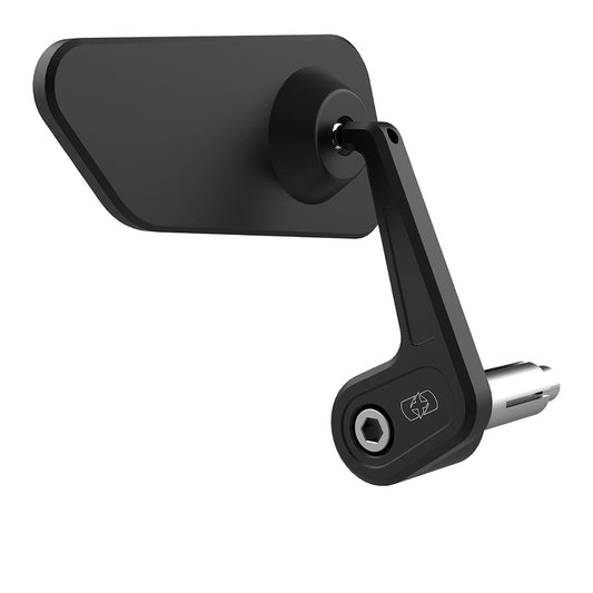 Oxford Horizon Billet Alloy Bar End Mirror Right - Black