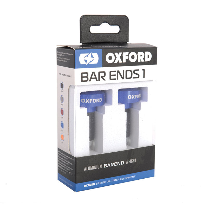 Oxford Handlebar Bar Ends - Blue
