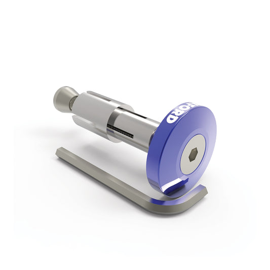 Oxford Handlebar Bar Ends 2 - Blu Anodised