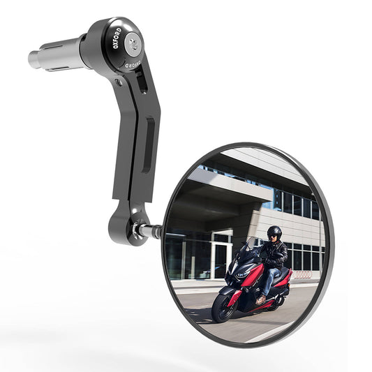 Oxford Premium Bar End Mirror Right - Black