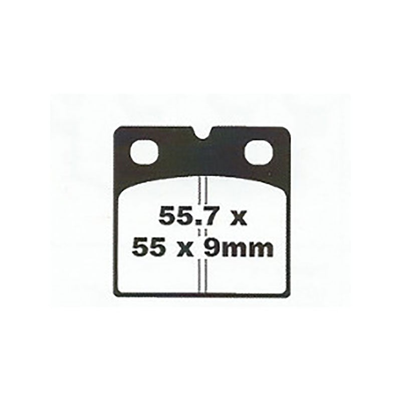 Premier Brake Pads - P Organic Standard