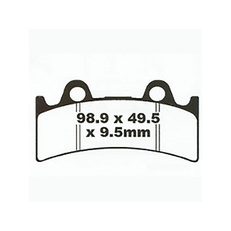 Premier Brake Pads - P Organic Standard