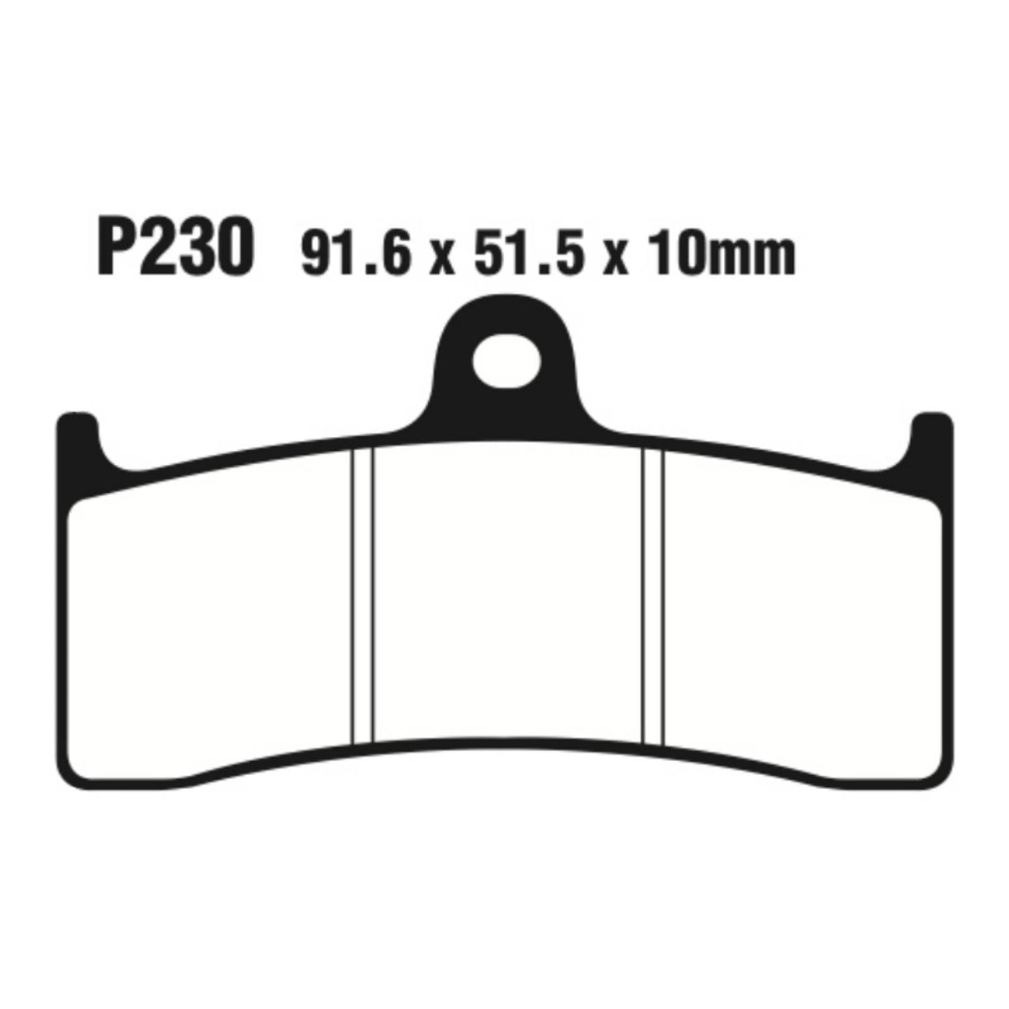 Premier Brake Pads - P Organic Standard