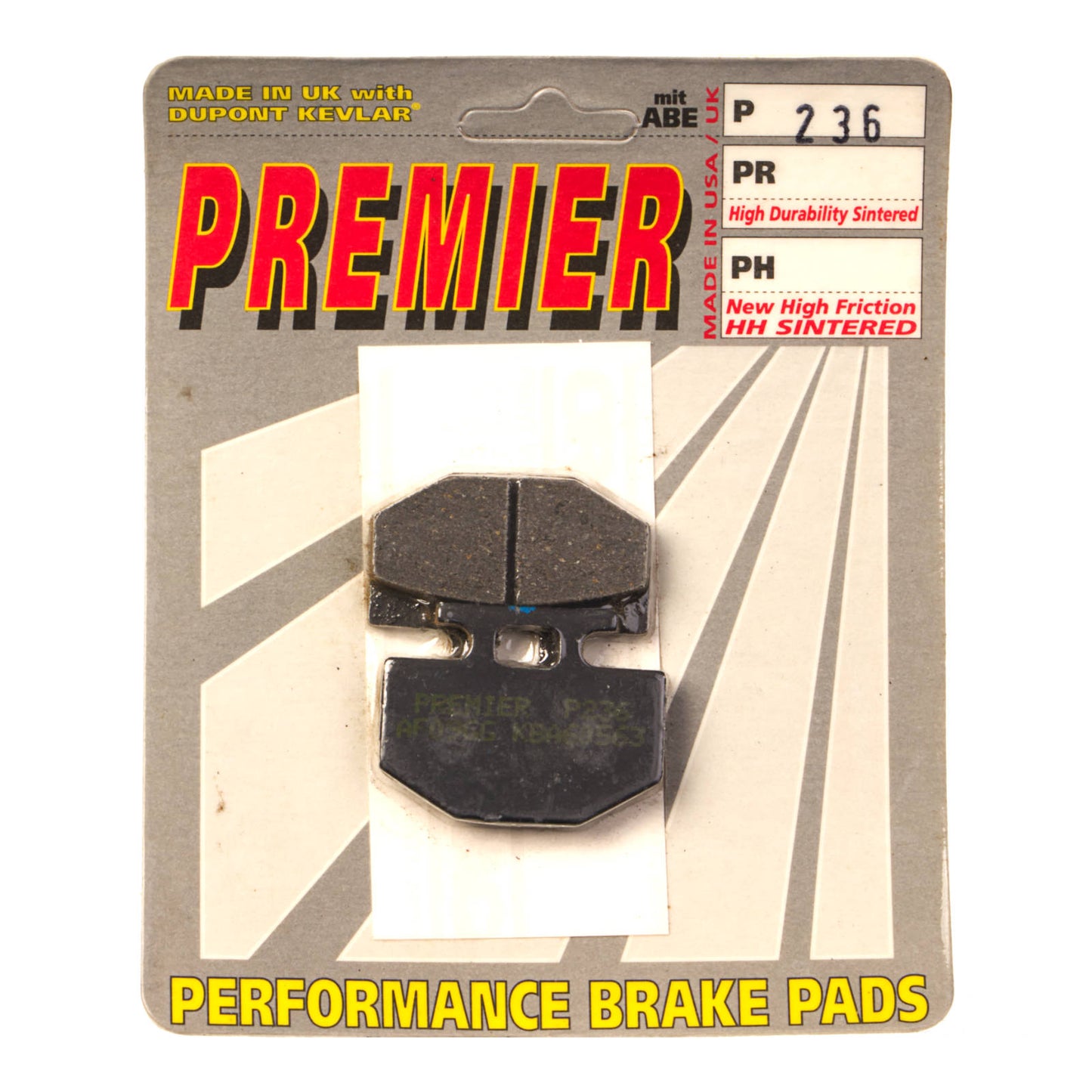 Premier Brake Pads - P Organic Standard