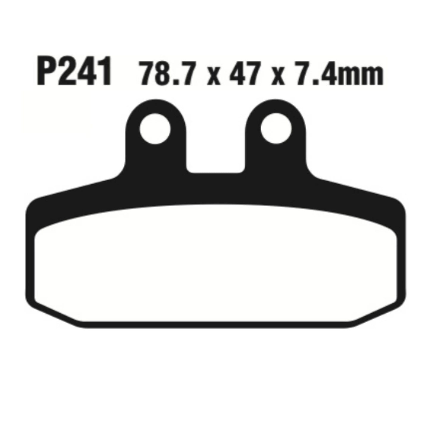 Premier Brake Pads - P Organic Standard
