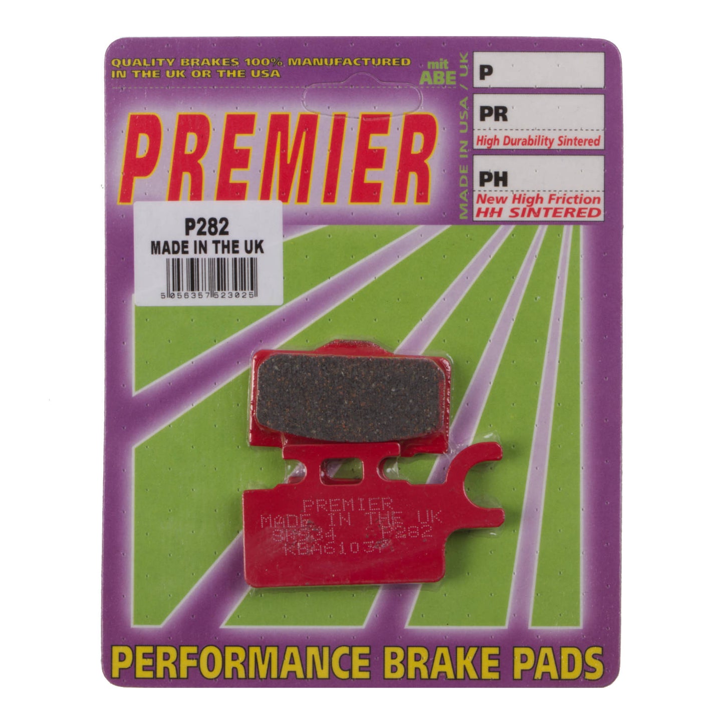 Premier Brake Pads - P Organic Standard