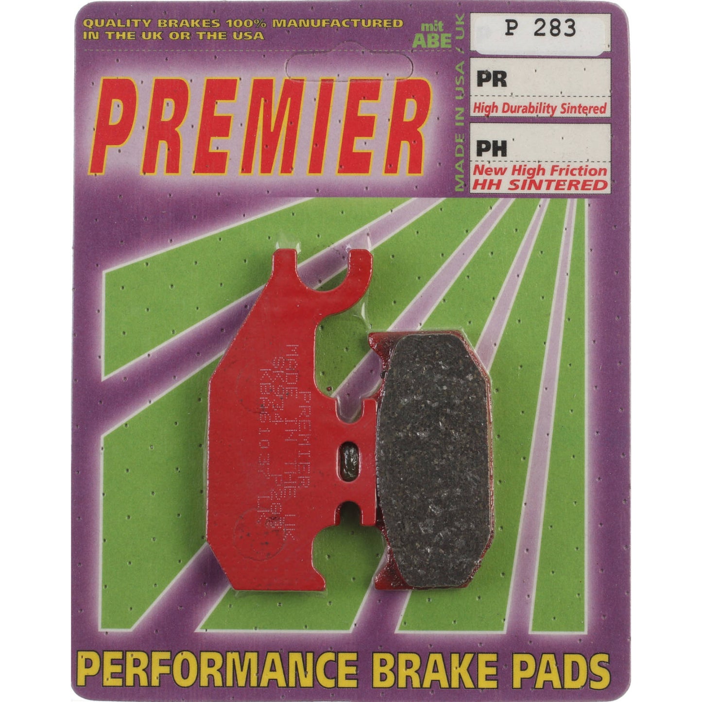 Premier Brake Pads - P Organic Standard