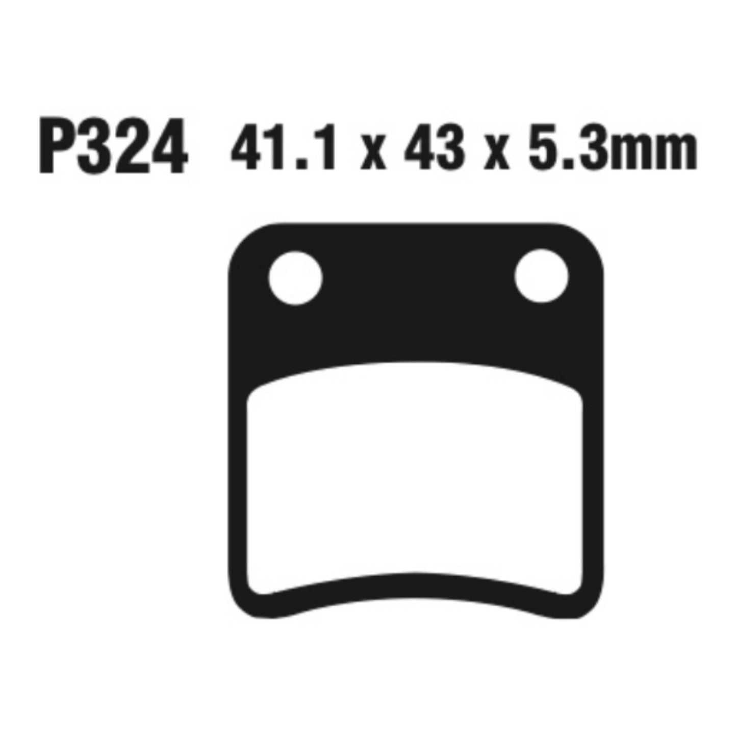 Premier Brake Pads - P Organic Standard (GF303S3)
