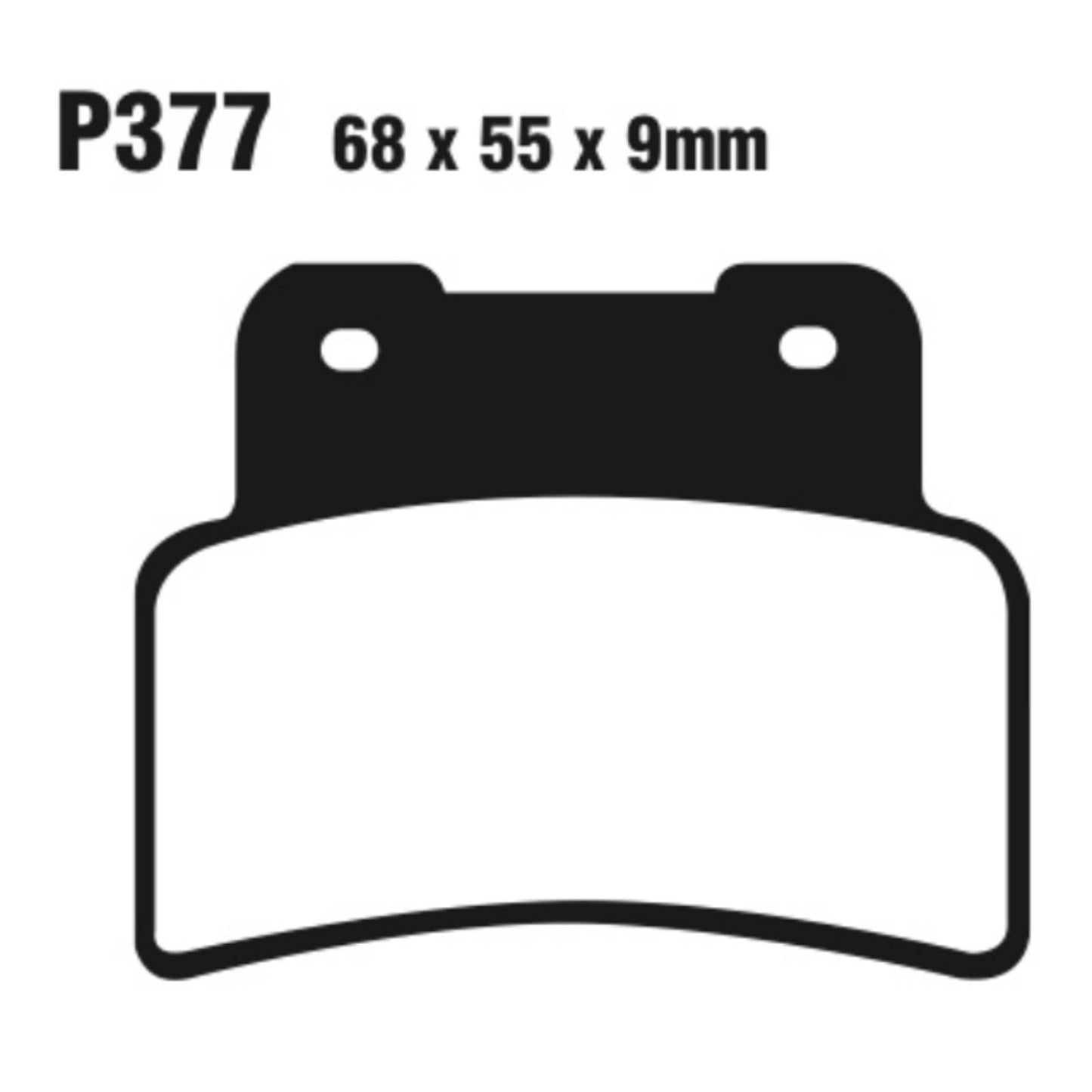 Premier Brake Pads - P Organic Standard (GF251S3)