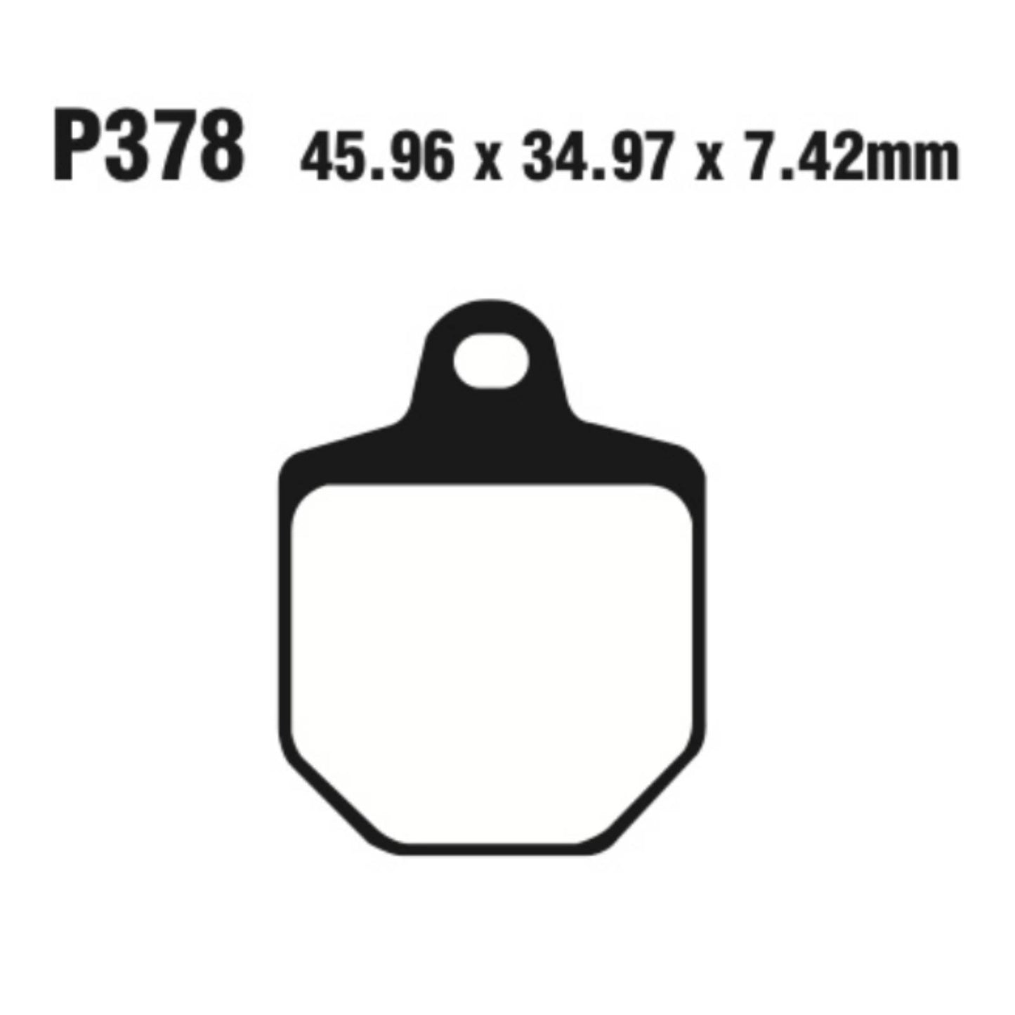 Premier Brake Pads - P Organic Standard