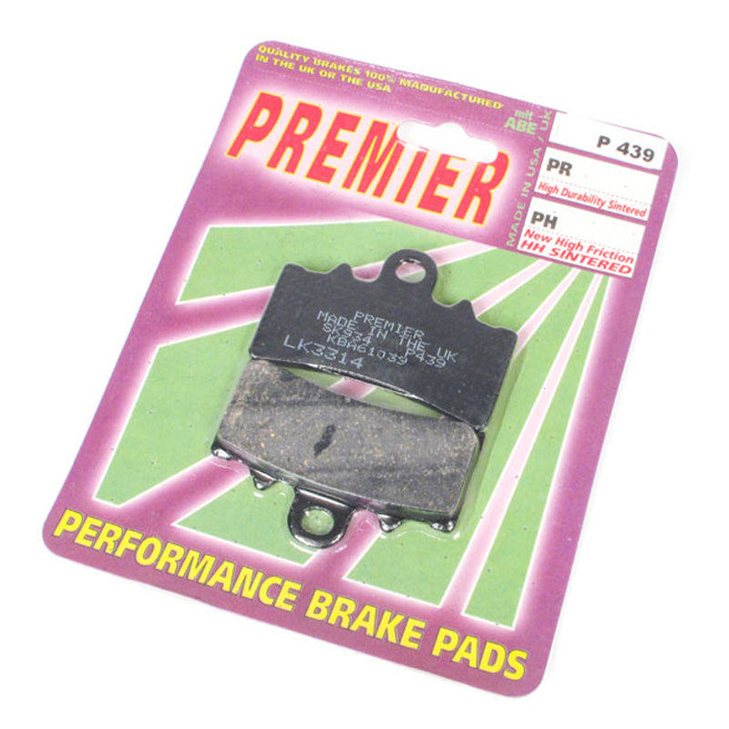 Premier Brake Pads - P Organic Standard