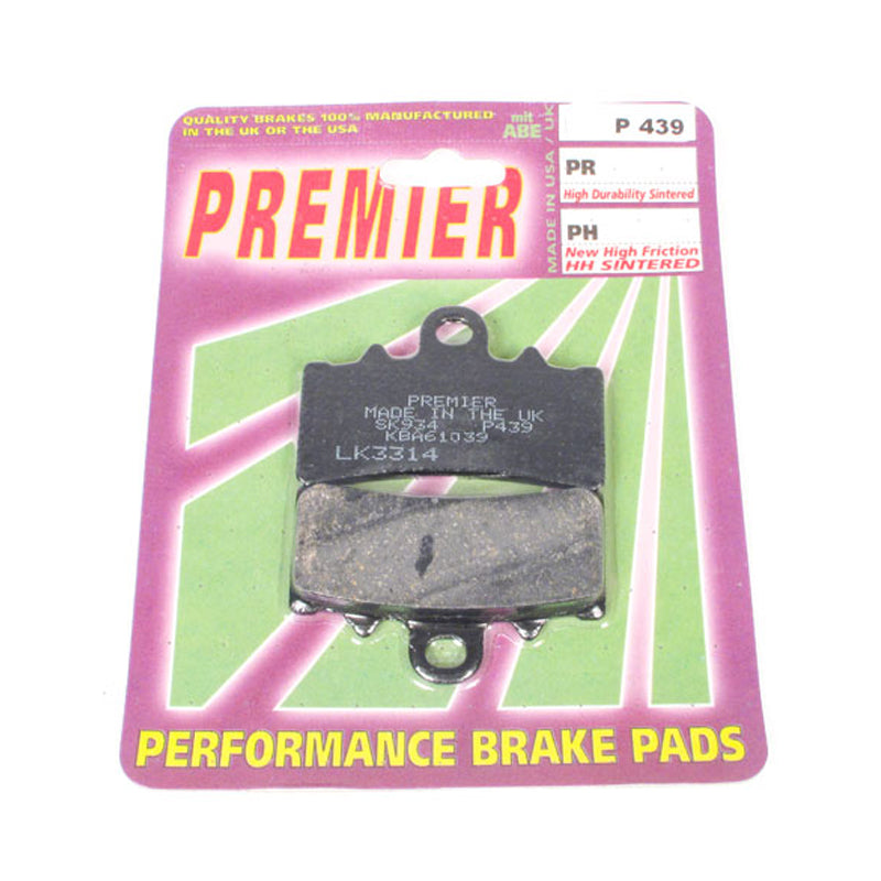 Premier Brake Pads - P Organic Standard