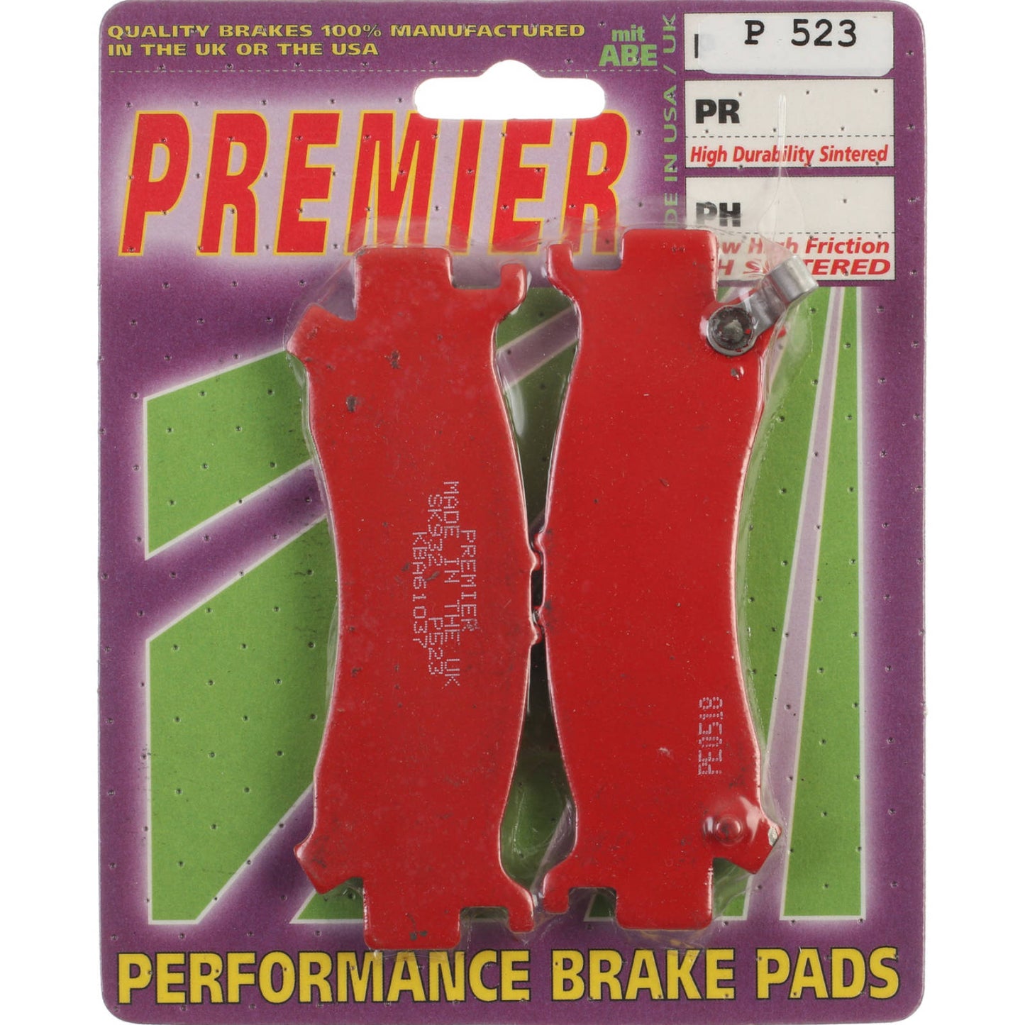 Premier Brake Pads - P Organic Standard