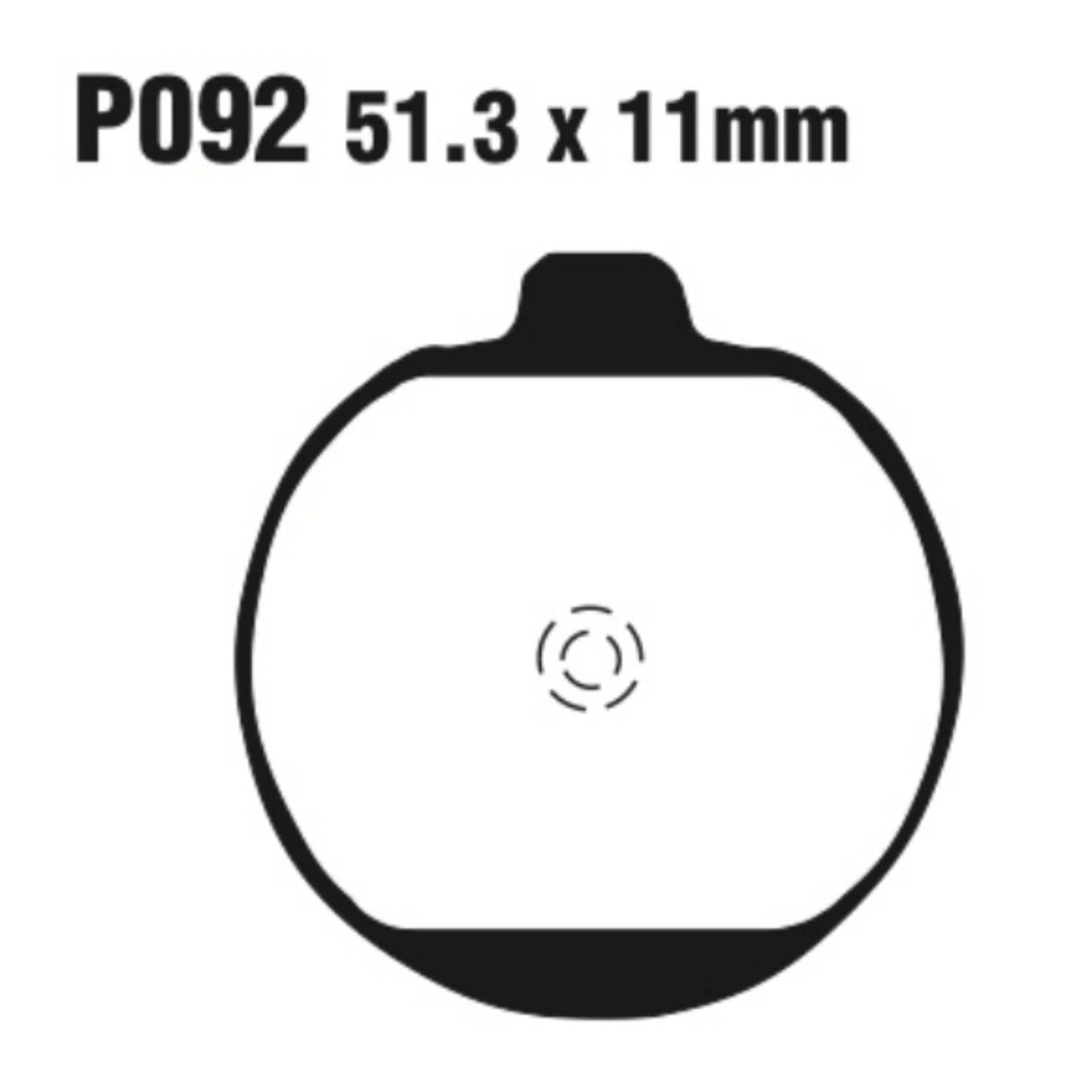 Premier Brake Pads - P Organic Standard